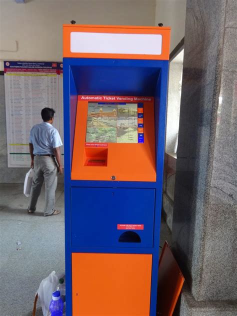 railway ticket vending machine smart card|irctc ticket vending machine.